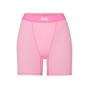 SKIMS bubblegum cotton rib boxer